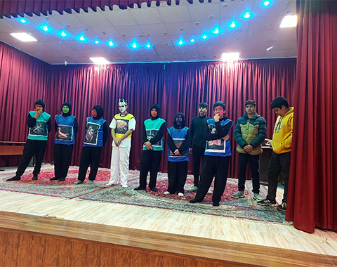 اجرای نمایش مرحله شهرستان در کانون مهر تابان
